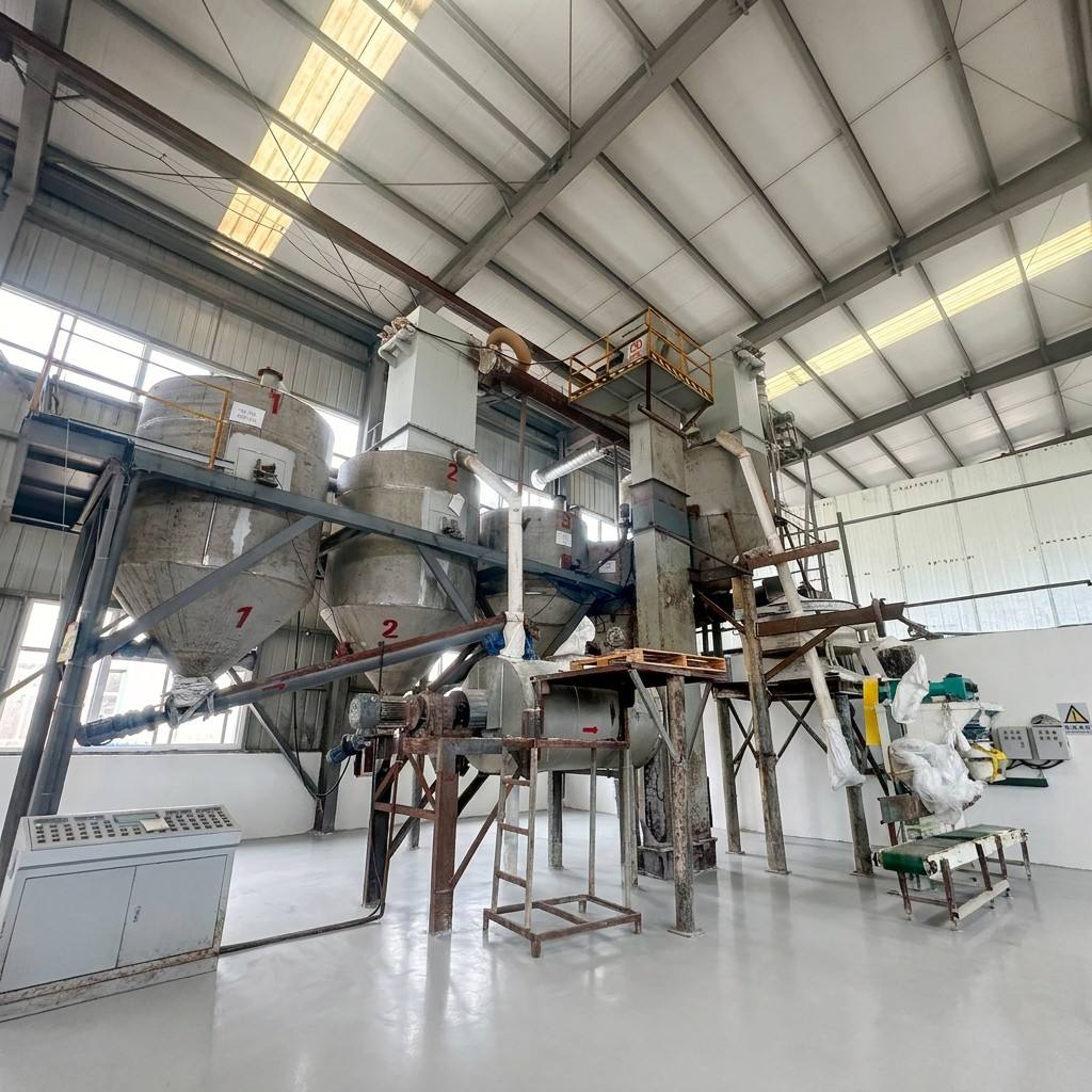 Production and compounding equipment photo for the 2020 customization milestone